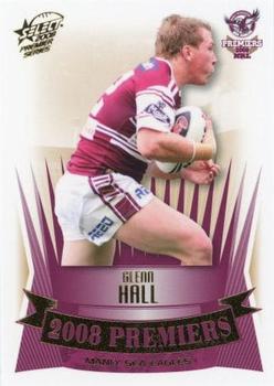 2008 Select Premiers Manly-Warringah Sea Eagles #PC13 Glenn Hall Front